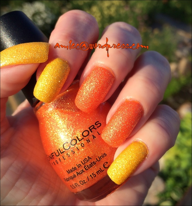 Sinful Colors- Face the Facets - Orange Crush