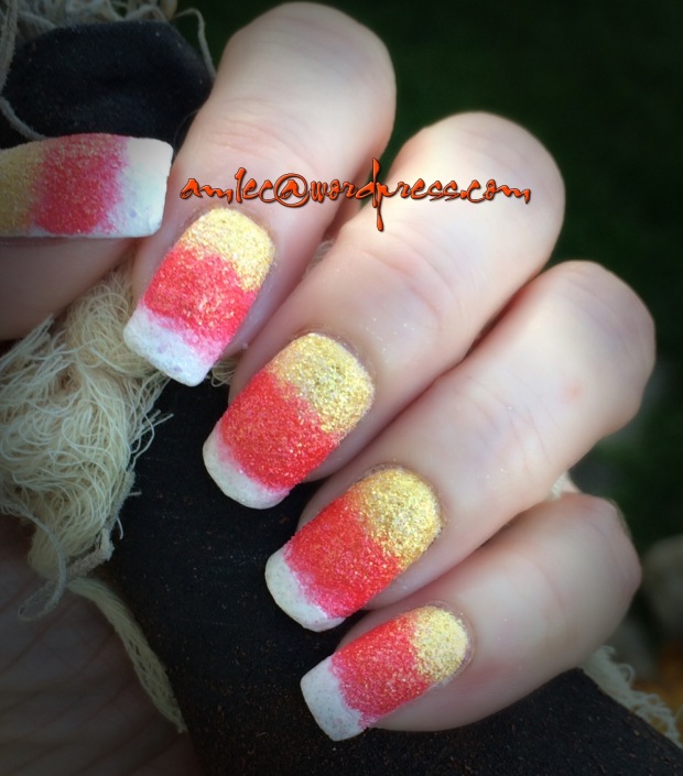 Zoya Pixie Dust Candy Corn Nails