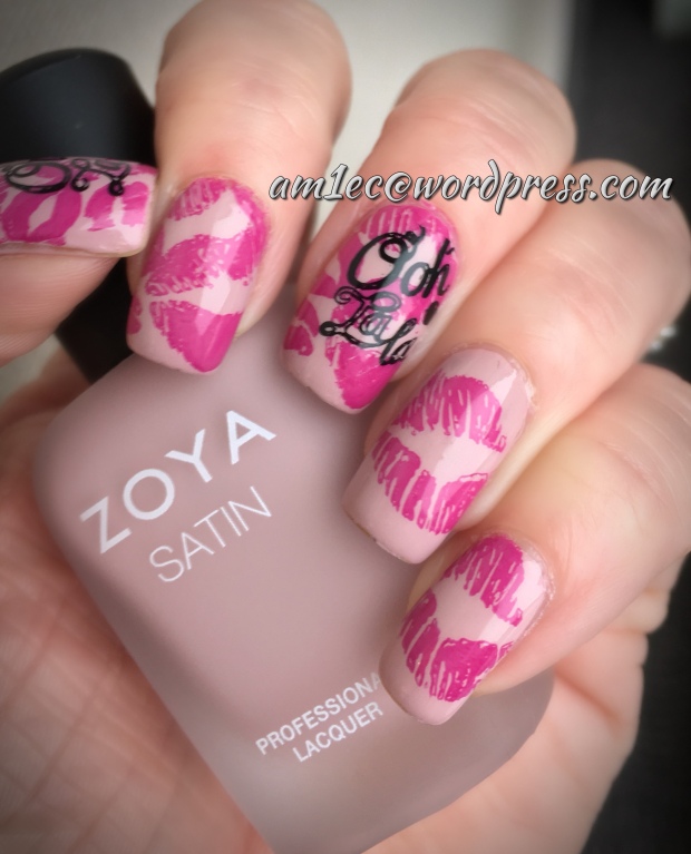Zoya Brittany with Bundle Monster stamping